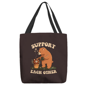 Support Each Other Lovely Bears