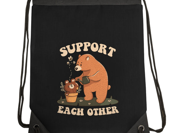 Support Each Other Lovely Bears