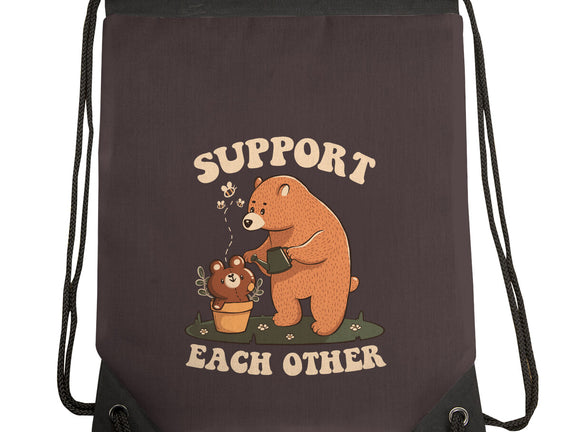 Support Each Other Lovely Bears