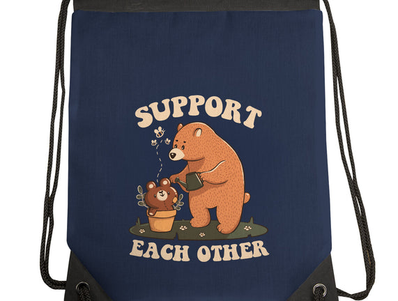 Support Each Other Lovely Bears