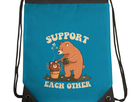 Support Each Other Lovely Bears