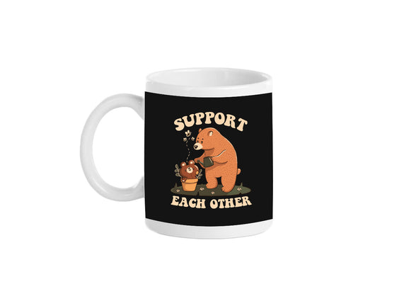 Support Each Other Lovely Bears