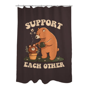 Support Each Other Lovely Bears