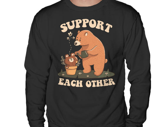 Support Each Other Lovely Bears