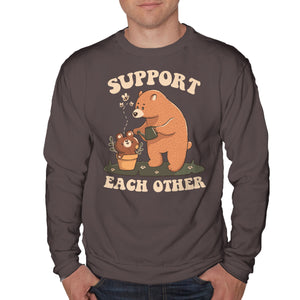 Support Each Other Lovely Bears