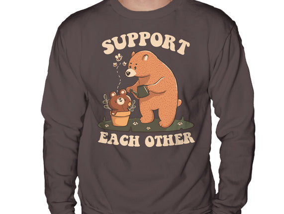 Support Each Other Lovely Bears