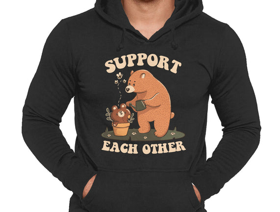 Support Each Other Lovely Bears