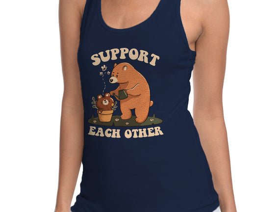 Support Each Other Lovely Bears