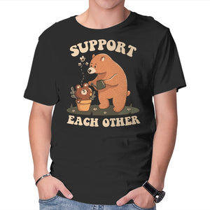 Support Each Other Lovely Bears