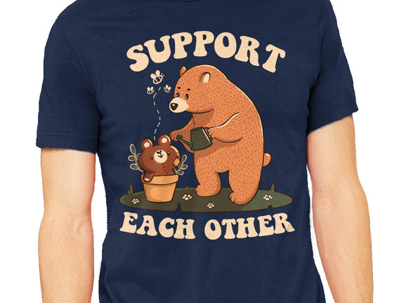 Support Each Other Lovely Bears