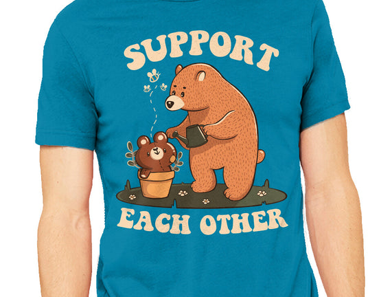 Support Each Other Lovely Bears