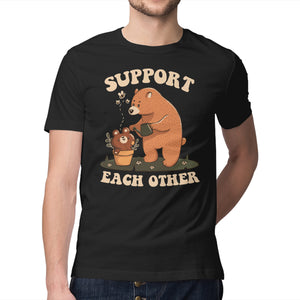 Support Each Other Lovely Bears