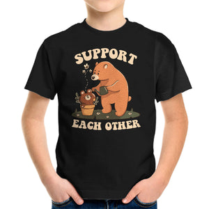 Support Each Other Lovely Bears