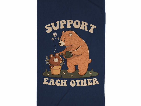 Support Each Other Lovely Bears