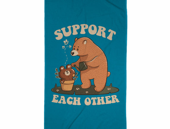 Support Each Other Lovely Bears