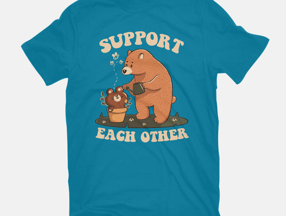 Support Each Other Lovely Bears