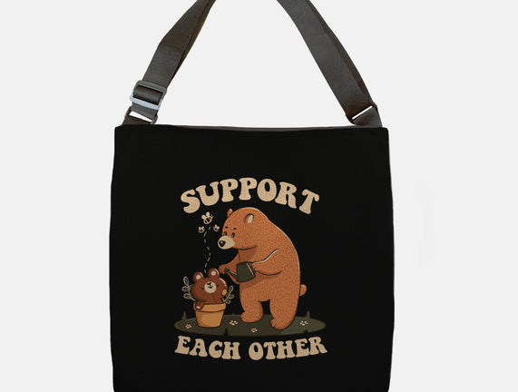 Support Each Other Lovely Bears