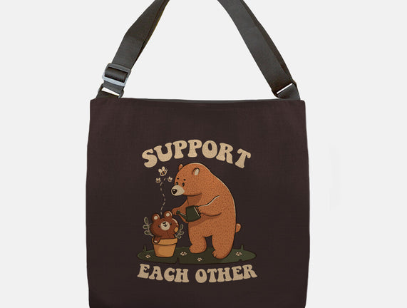 Support Each Other Lovely Bears