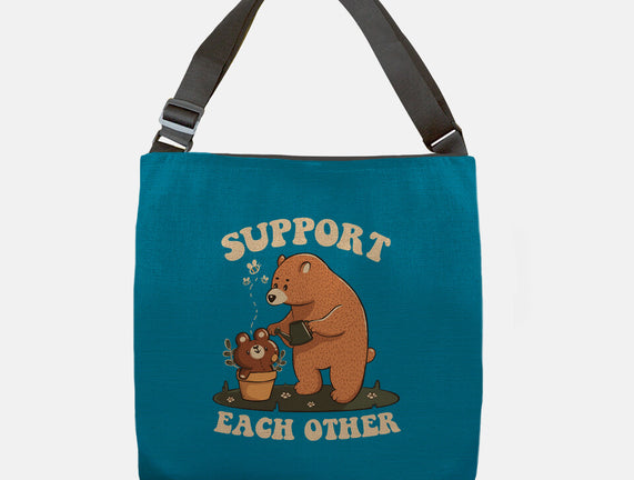 Support Each Other Lovely Bears