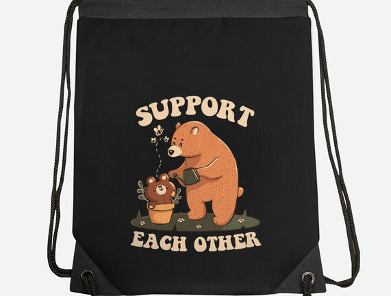 Support Each Other Lovely Bears