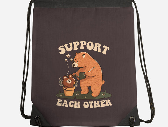 Support Each Other Lovely Bears