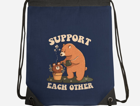 Support Each Other Lovely Bears