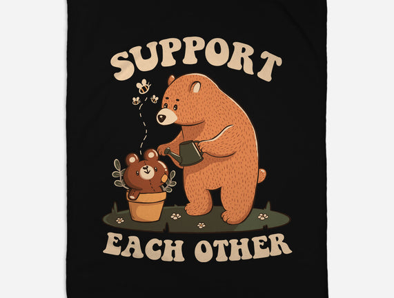 Support Each Other Lovely Bears