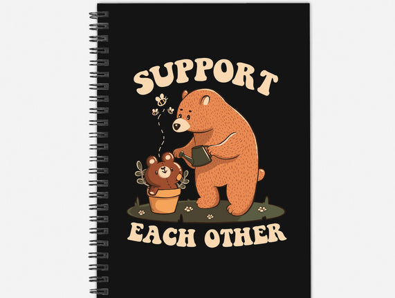 Support Each Other Lovely Bears