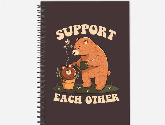 Support Each Other Lovely Bears