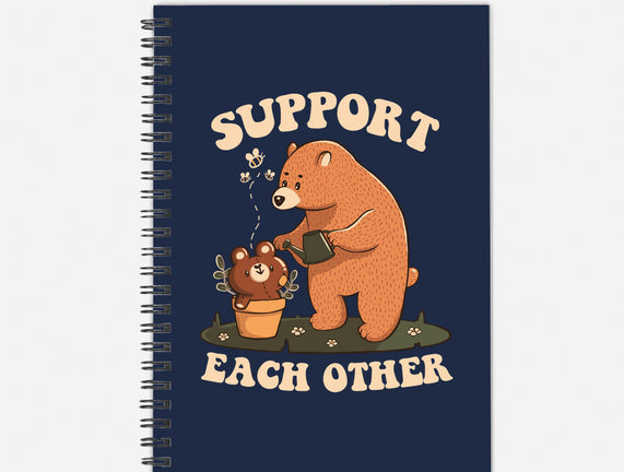 Support Each Other Lovely Bears