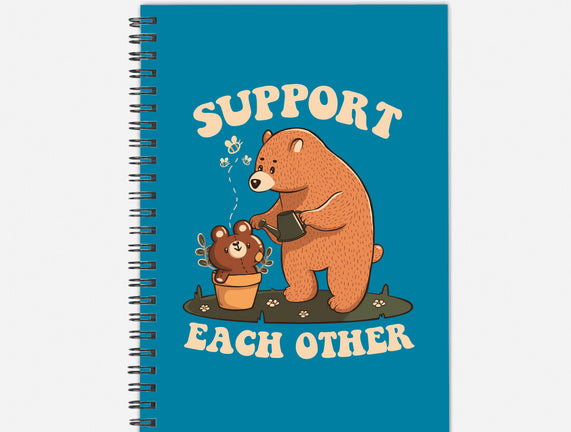 Support Each Other Lovely Bears