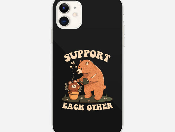 Support Each Other Lovely Bears