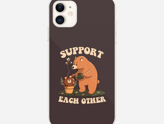 Support Each Other Lovely Bears