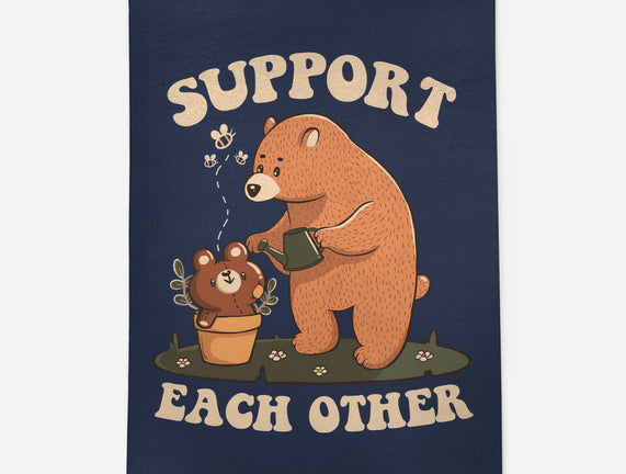 Support Each Other Lovely Bears