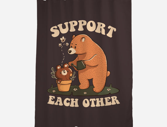 Support Each Other Lovely Bears