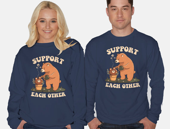 Support Each Other Lovely Bears