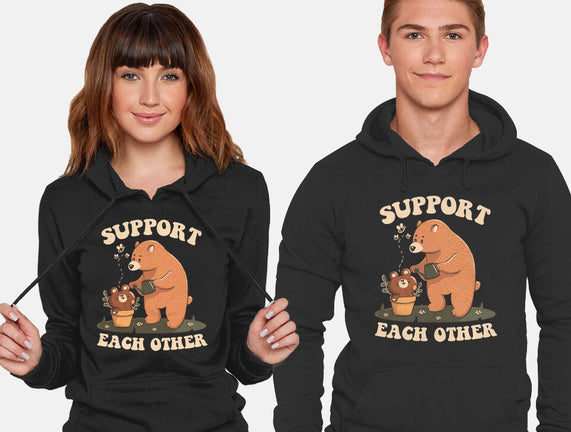 Support Each Other Lovely Bears