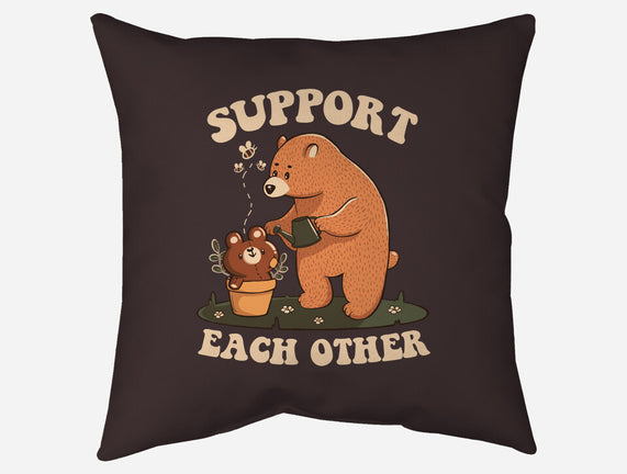 Support Each Other Lovely Bears