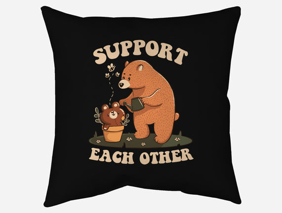 Support Each Other Lovely Bears