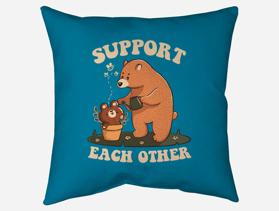 Support Each Other Lovely Bears