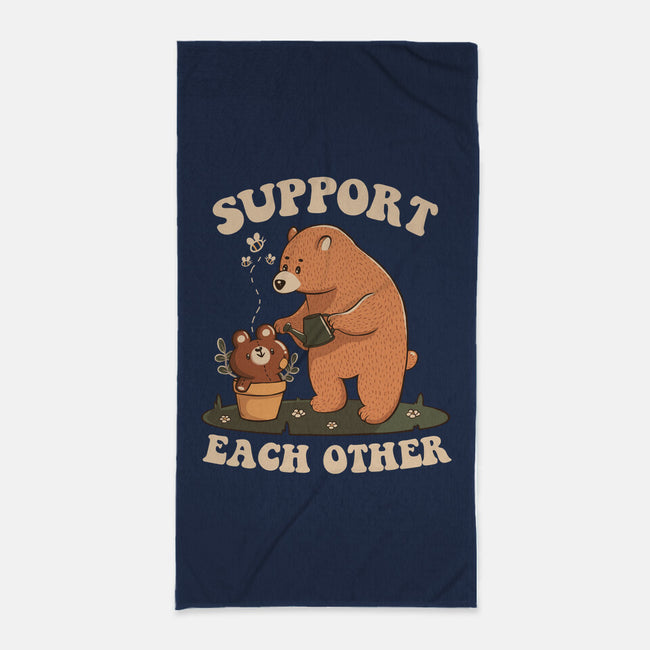 Support Each Other Lovely Bears-None-Beach-Towel-tobefonseca