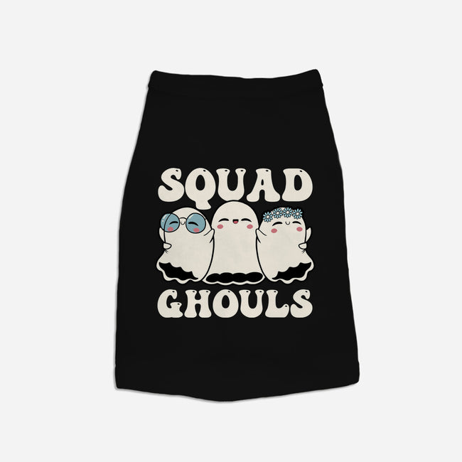 Halloween Squad Ghouls-Dog-Basic-Pet Tank-tobefonseca