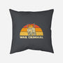 Vintage Criminal Droid-None-Removable Cover w Insert-Throw Pillow-retrodivision