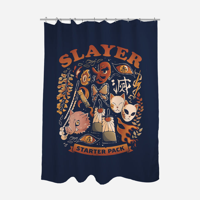 Slayer Starter Pack-None-Polyester-Shower Curtain-Arigatees