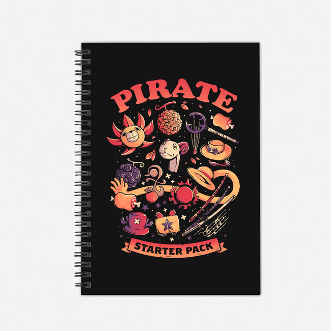 Pirate Starter Pack-None-Dot Grid-Notebook-Arigatees