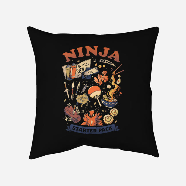 Ninja Starter Pack-None-Removable Cover-Throw Pillow-Arigatees