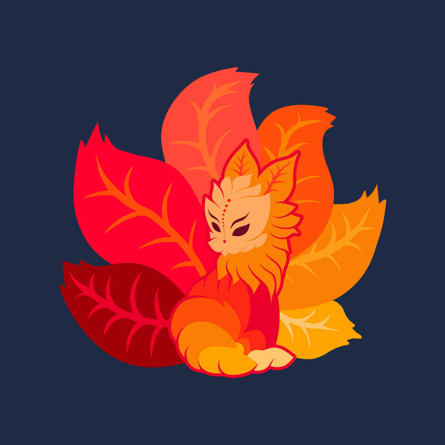 Leafy Kitsune-None-Glossy-Sticker-erion_designs