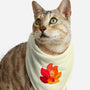 Leafy Kitsune-Cat-Bandana-Pet Collar-erion_designs