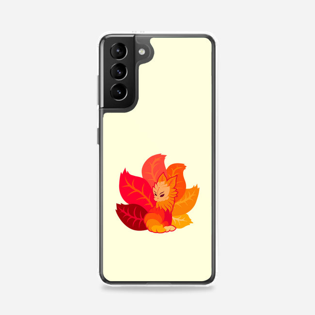 Leafy Kitsune-Samsung-Snap-Phone Case-erion_designs