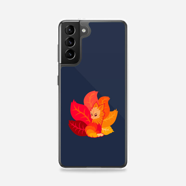 Leafy Kitsune-Samsung-Snap-Phone Case-erion_designs